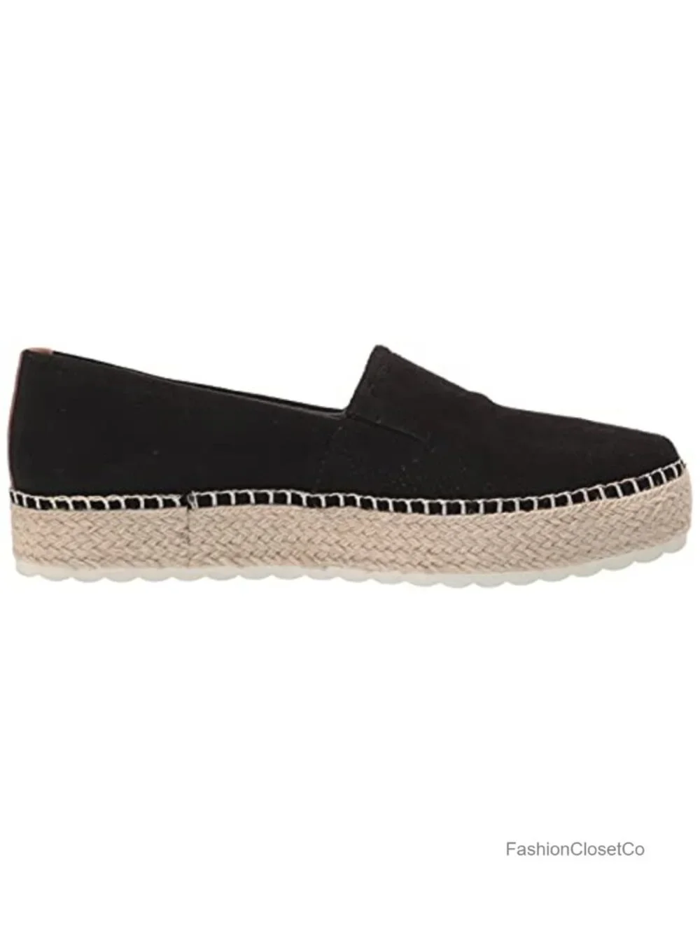 Women's Espadrille Flat Slip On Jute Sole Recycled Bottle Lining